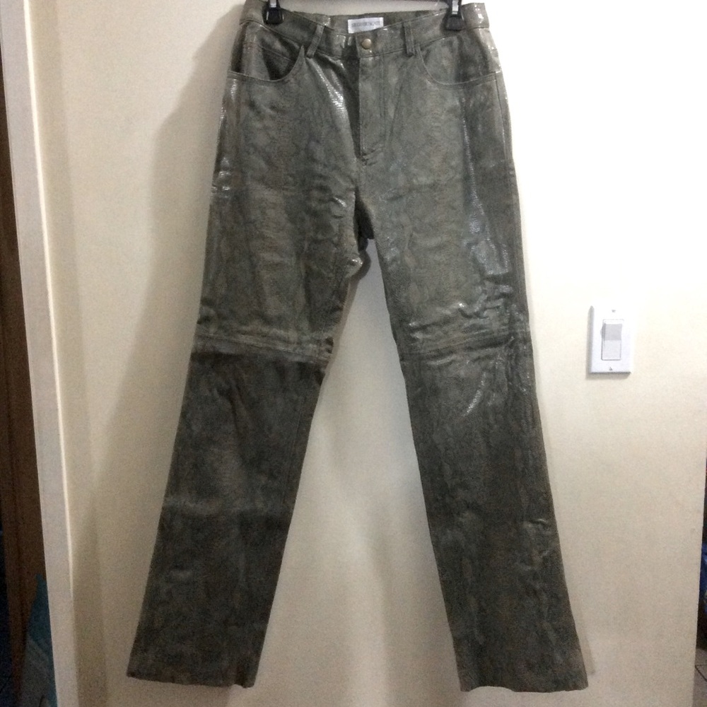 Hugo Buscati leather pants